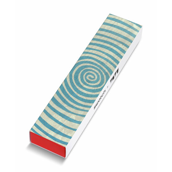 Swatch SPIRALS BOURGEOIS - Orologio Tate Gallery - Cassa Blu Trasparente, Cinturino In Silicone, Quarzo